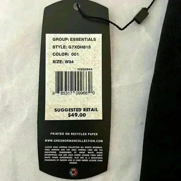 Greg Norman shorts NWT 34 - Picture 7 of 7